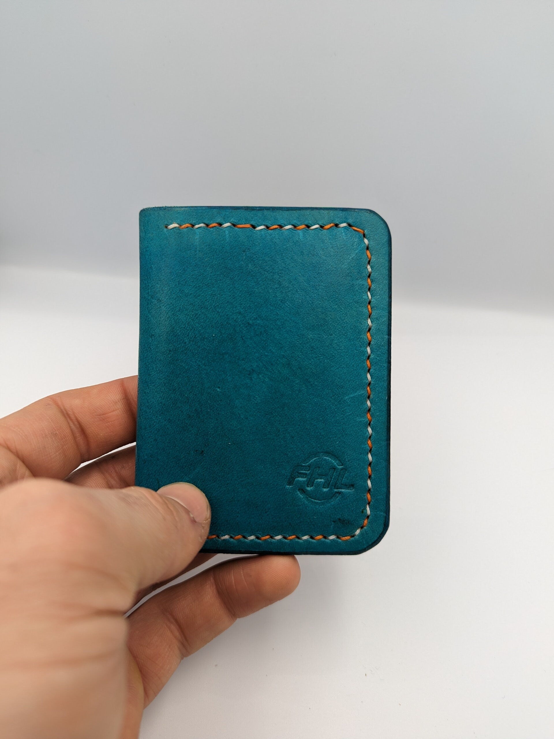 Slim Bi-fold | San Jose Sharks | Minimalist | Premium Vegtan | Hockey