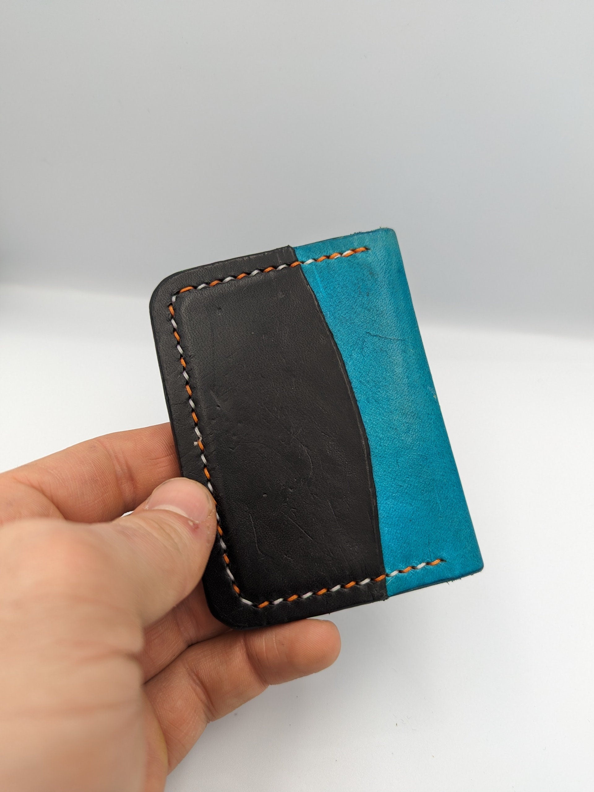 Slim Bi-fold | San Jose Sharks | Minimalist | Premium Vegtan | Hockey