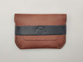 Minimalist Card Holder Flap Wallet | Brown and Black