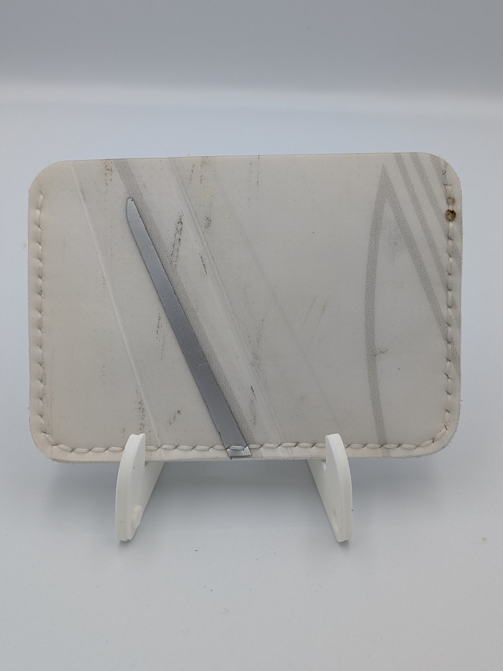 The Rookie Cardholder - White+ White