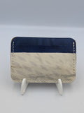 The Rookie Cardholder - Navy and White