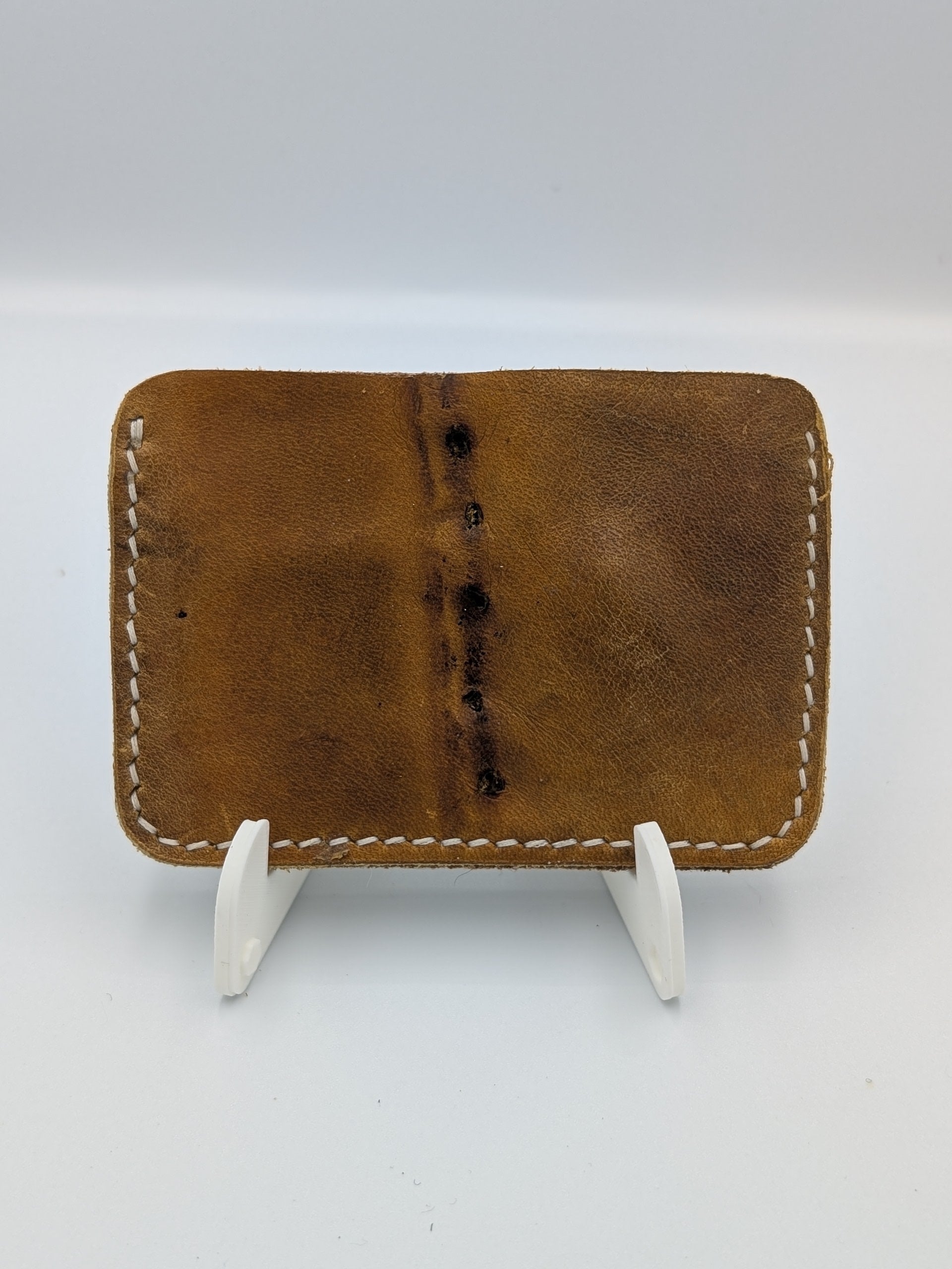 The Rookie Cardholder - Navy and White