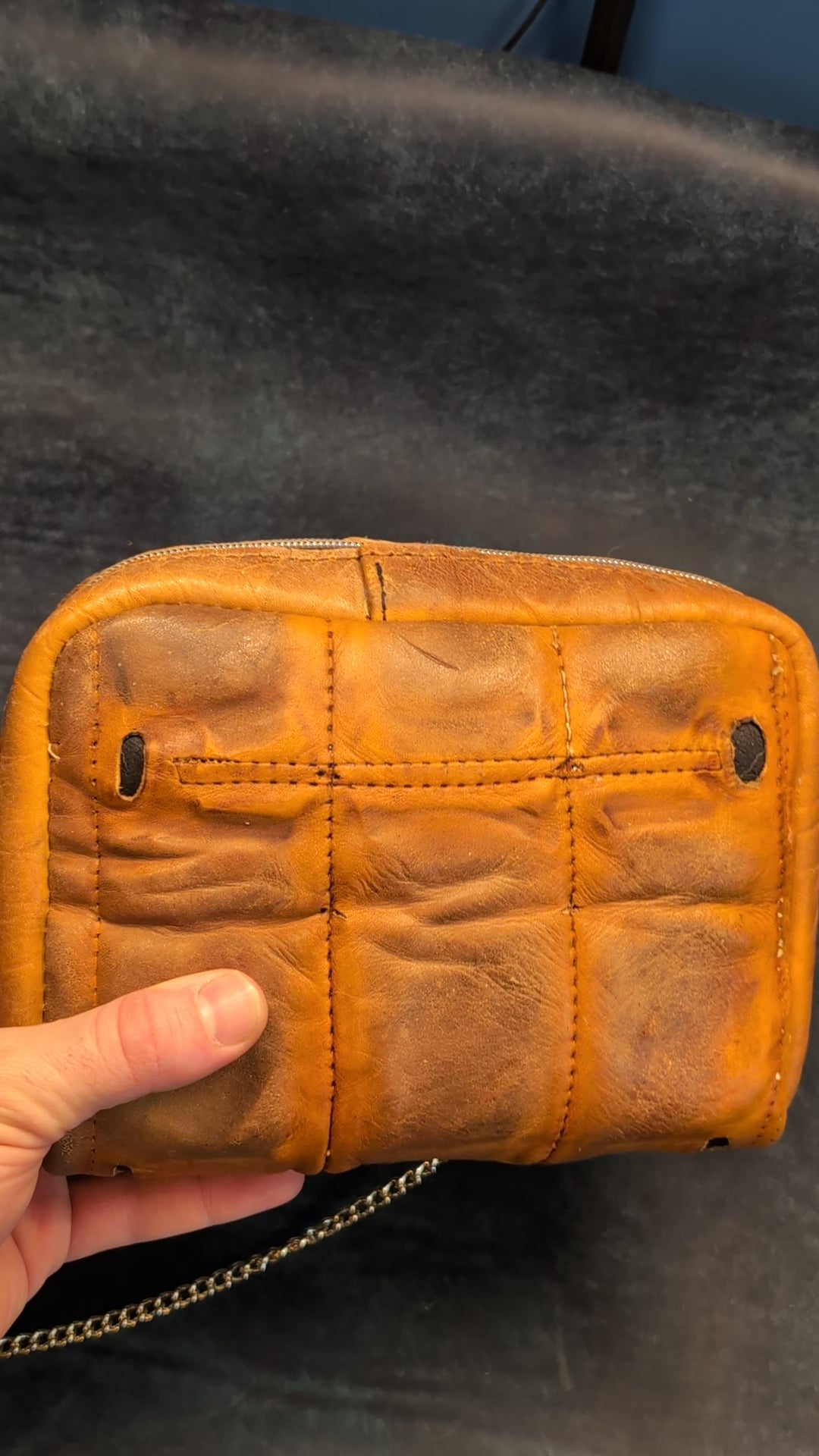 The Goalie Bag - Vintage Brown