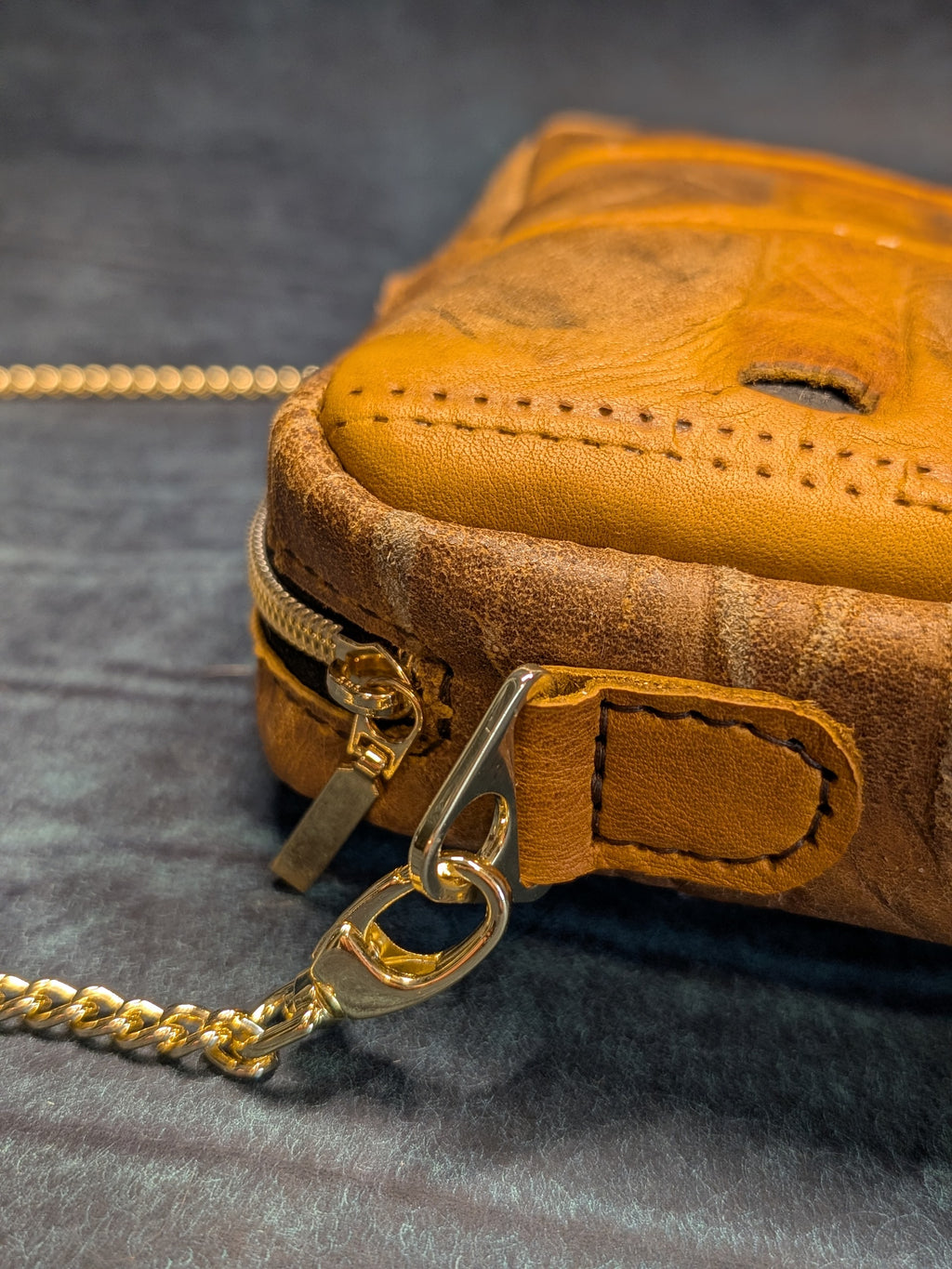 The Goalie Bag - Vintage Brown