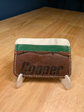 The Rookie Cardholder - Green and White Riders 1